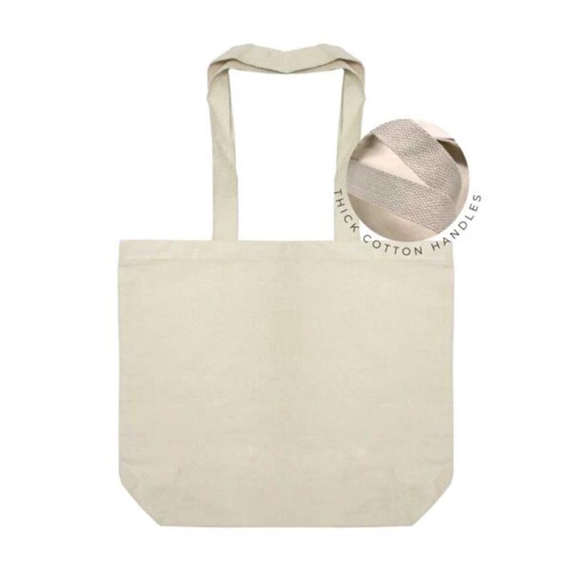 Cotton Bag With Cotton Webbing Handle